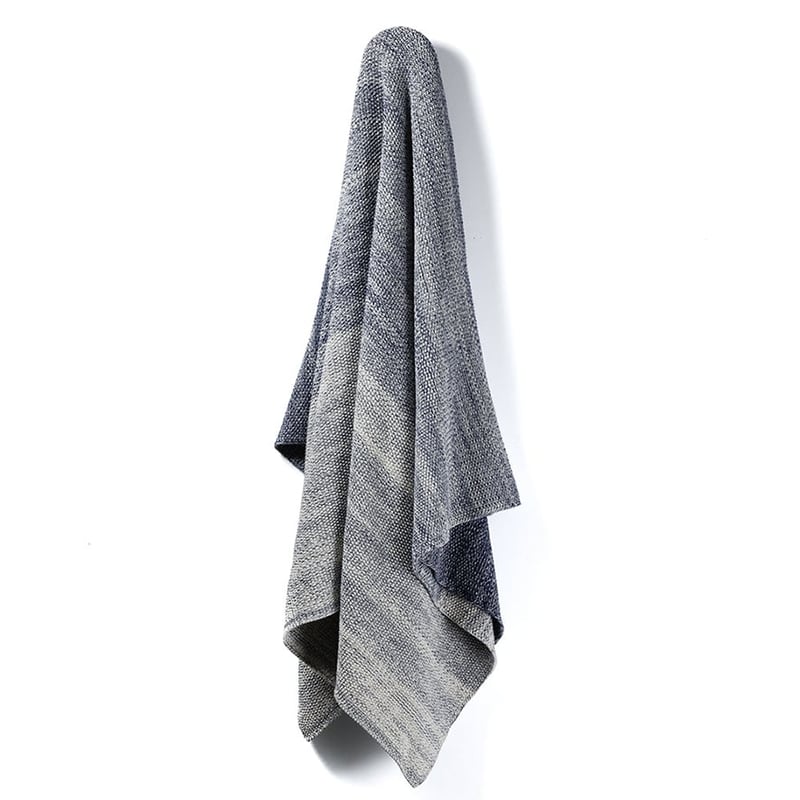 Ombre Indigo Throw