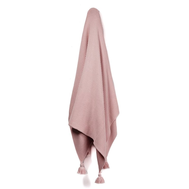 Casbah Chalk Pink Throw