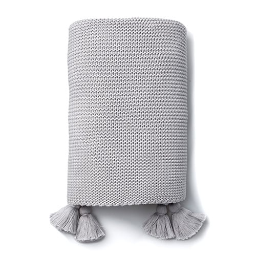 Casbah Mid Grey Throw