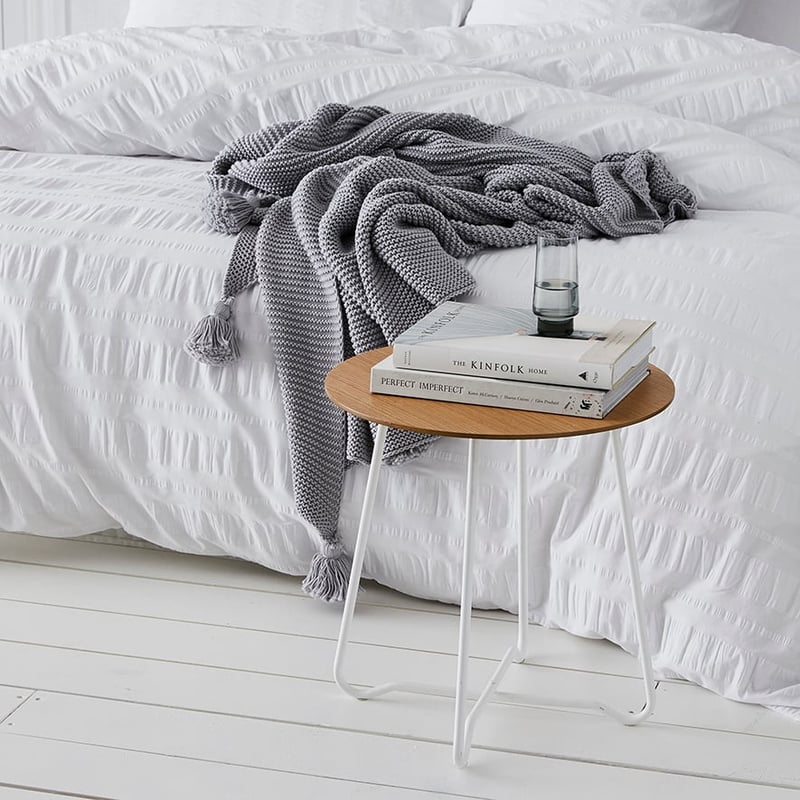 Casbah Mid Grey Throw