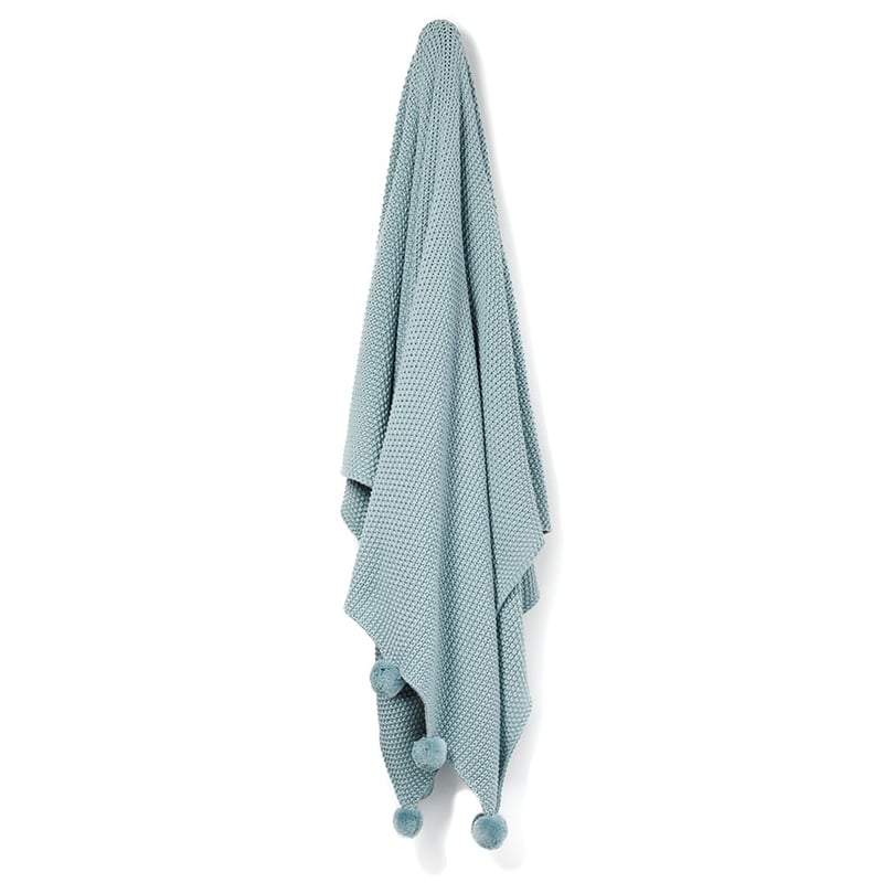 Pom Pom Bluegum Throw