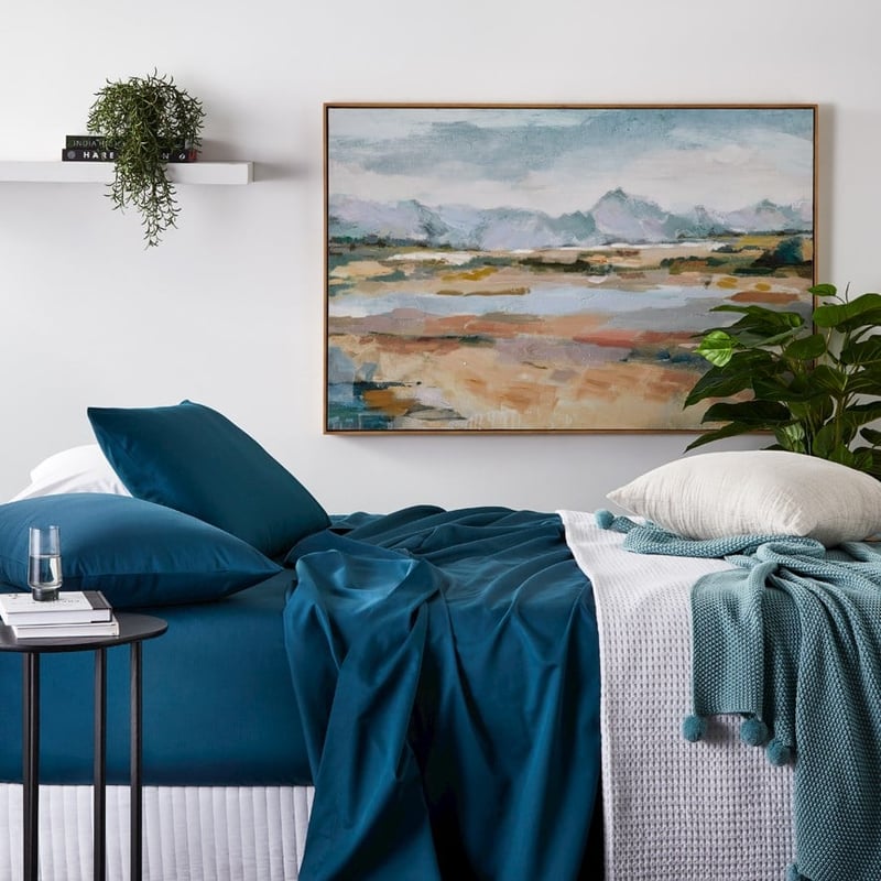 Pom Pom Bluegum Throw