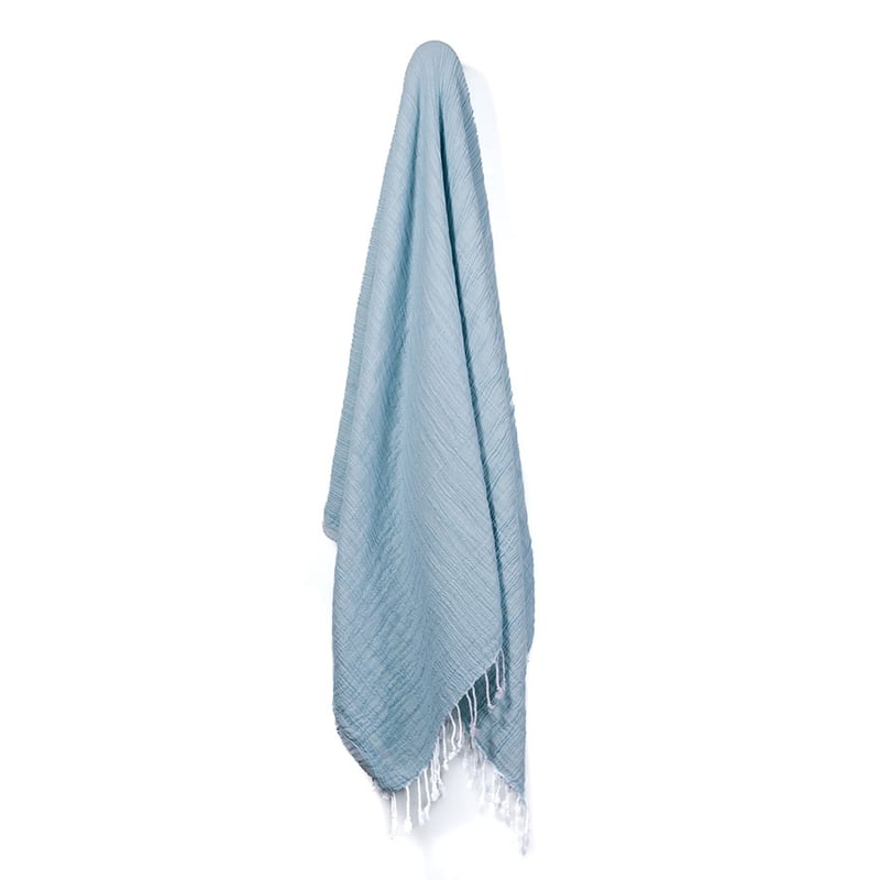European Lennox Mint Cotton Throw