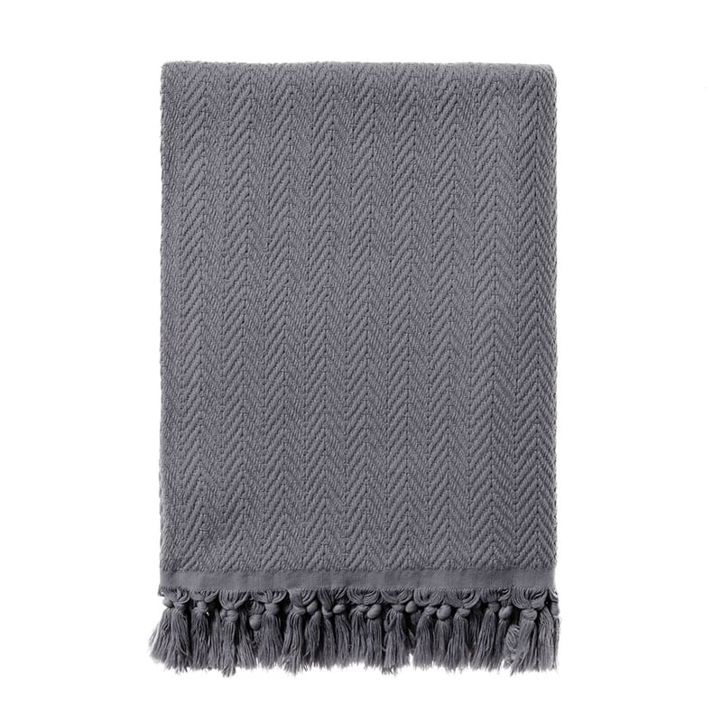 European Cyprus Mid Grey Throw