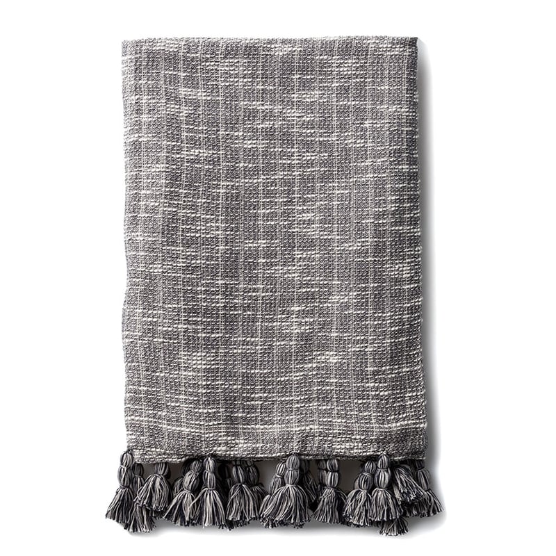 Indi Navy Slub Throw