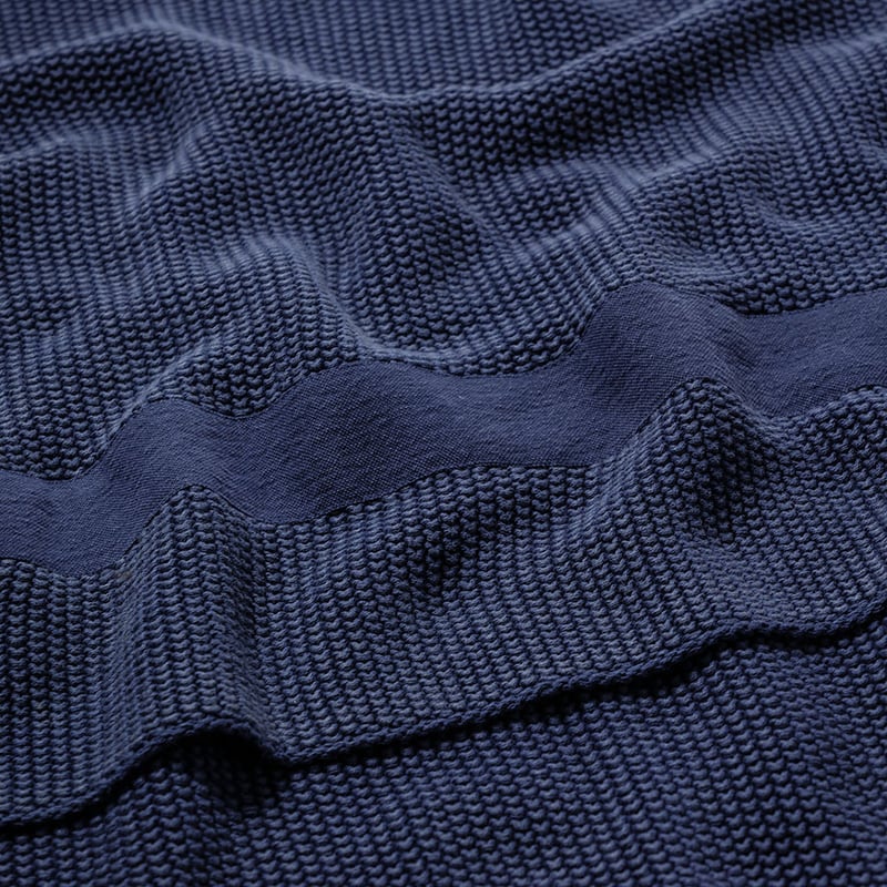 Norway Steel Blue Throw