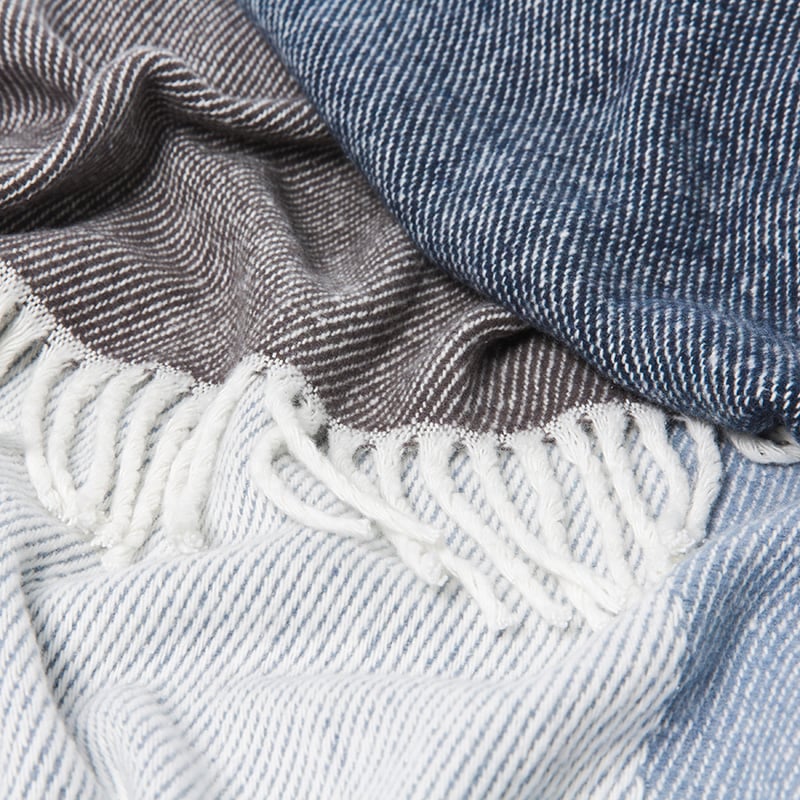 European Toledo Navy Throw