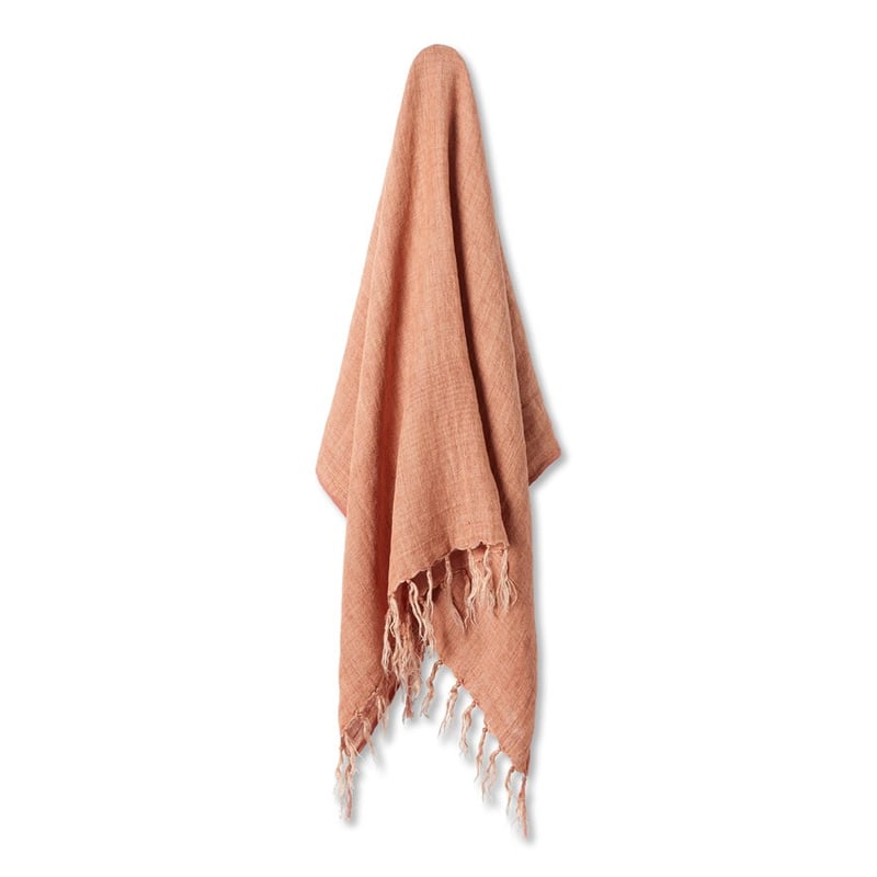 Malmo Earth Linen Throw