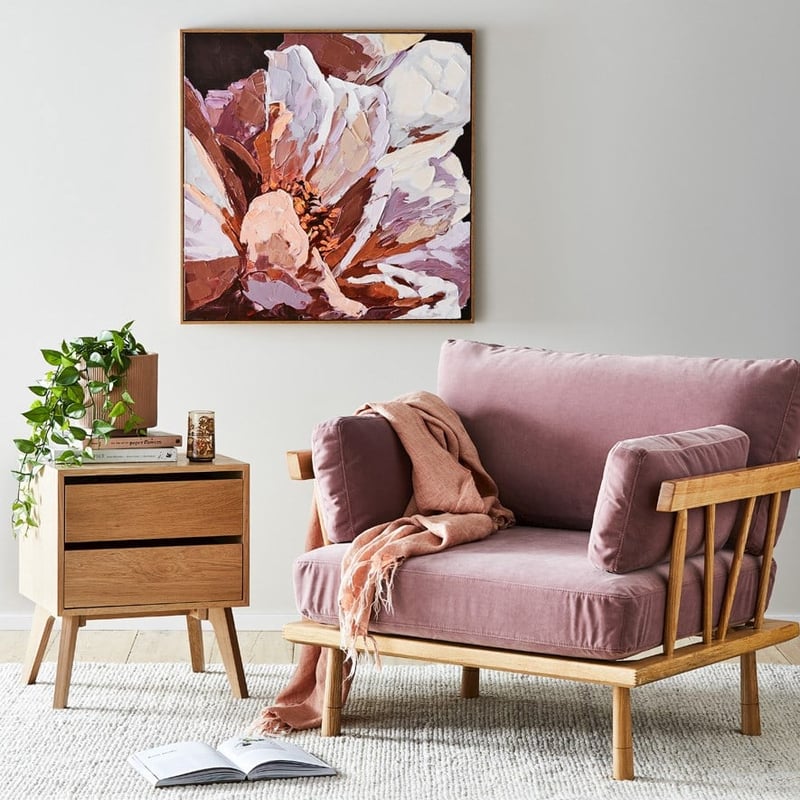 Malmo Earth Linen Throw