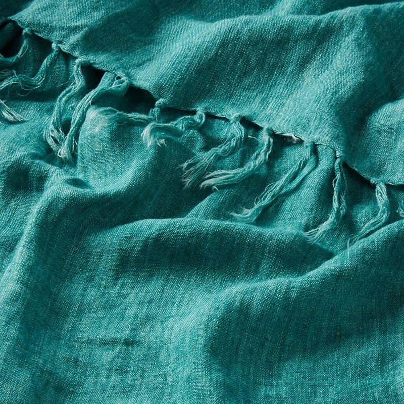 Malmo Fern Linen Throw