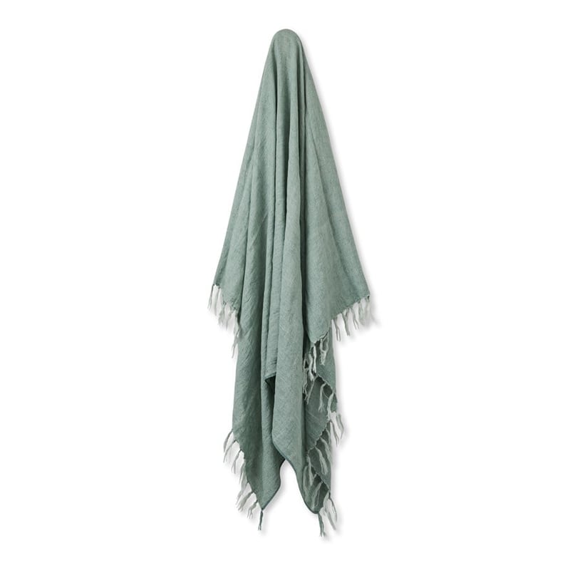 Malmo Eucalyptus Linen Throw