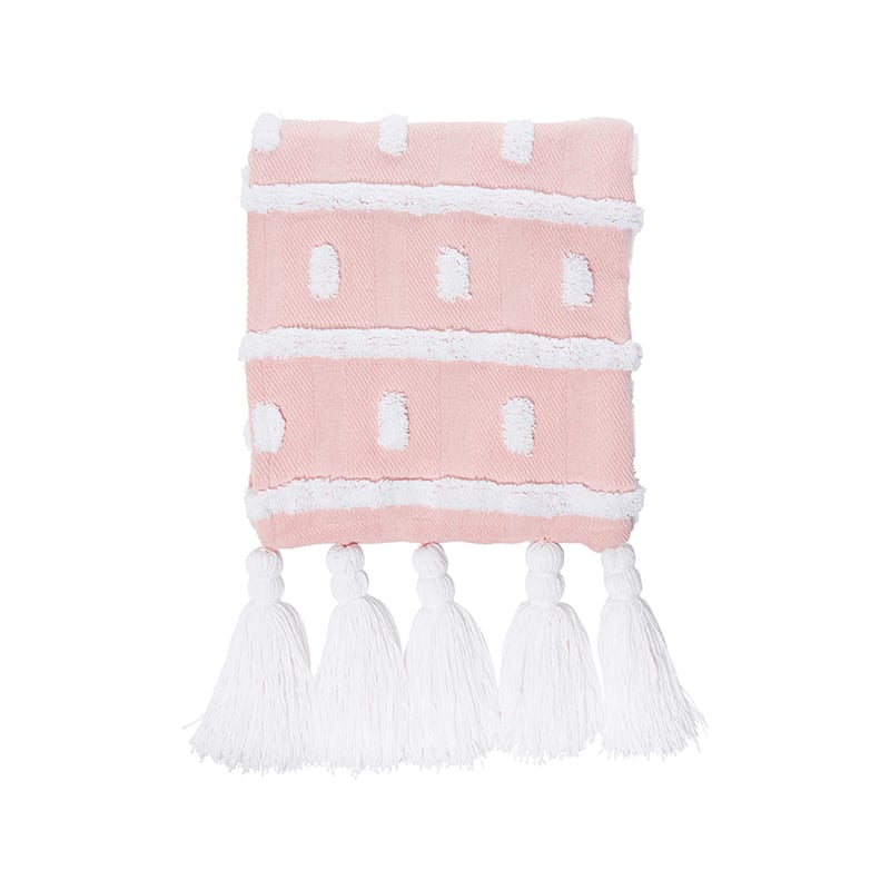 Johanna Blush Throw
