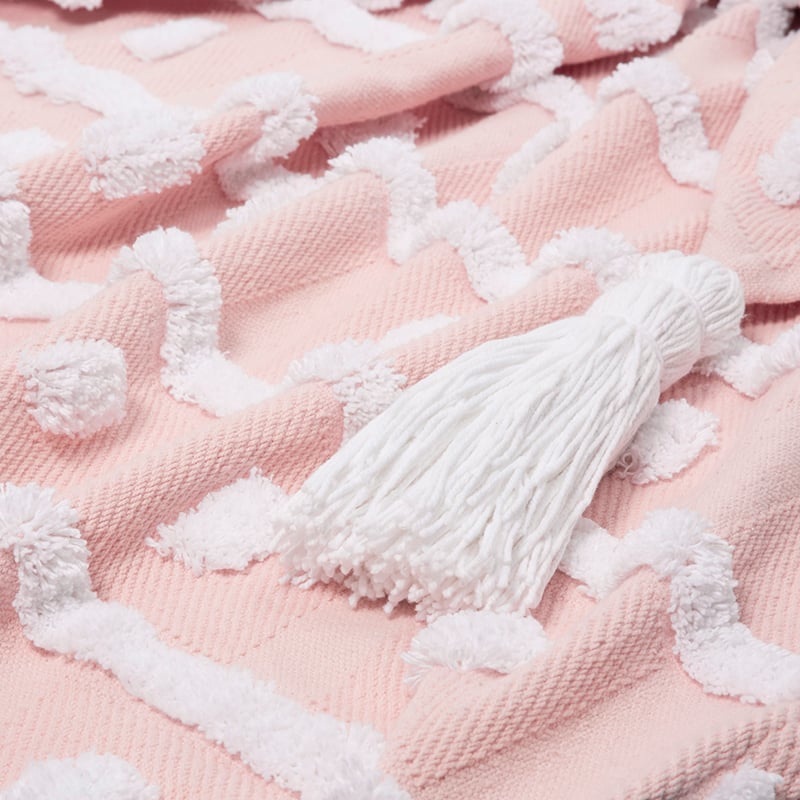 Johanna Blush Throw