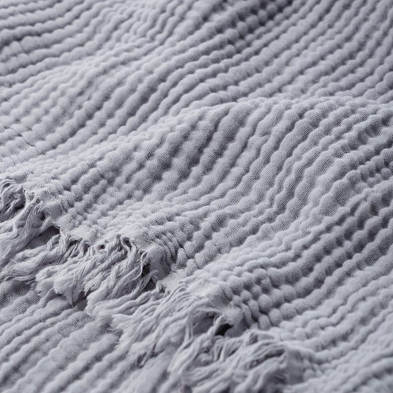 Adana Platinum Bed Throw