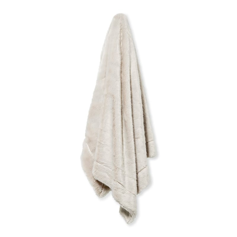 Himalayan Natural Luxury Fur Throw