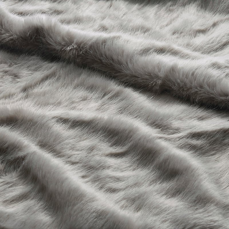 Himalayan Zinc Luxury Fur Throw