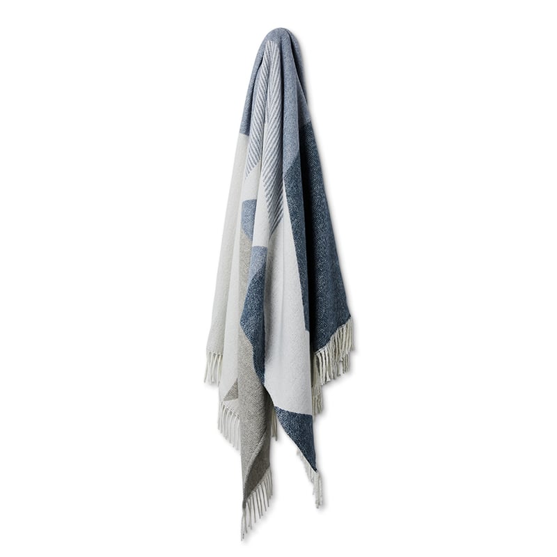 European Estoril Blue Throw