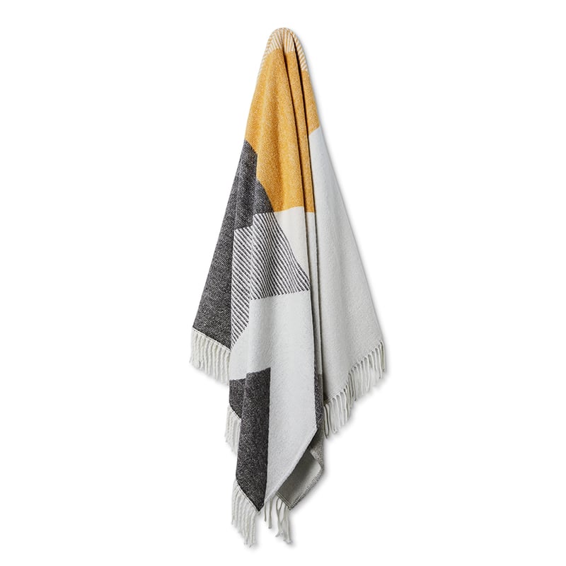 European Estoril Mustard Throw