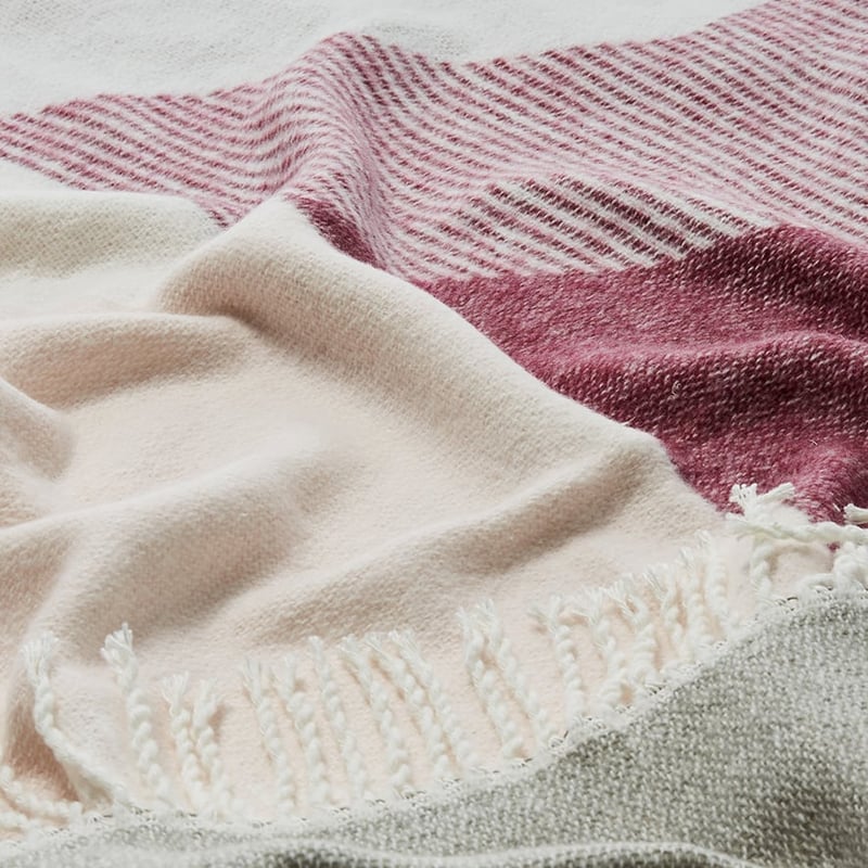 European Estoril Rose Throw