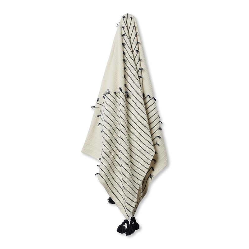 Tomar Natural & Indigo Throw