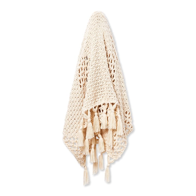 Sinclair Natural Knit Throw