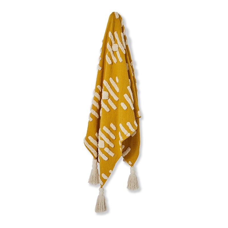 Boho Mustard Throw