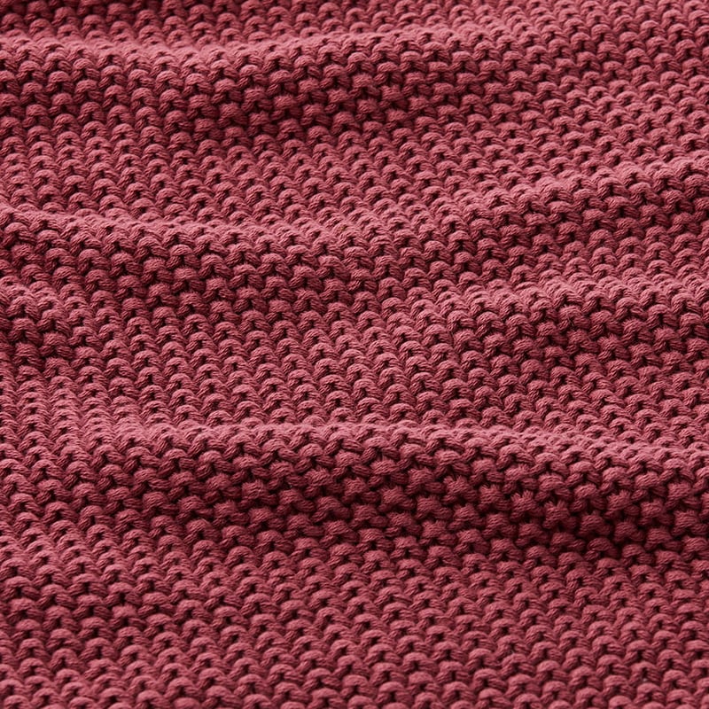 Montroe Rosewood Knit Throw