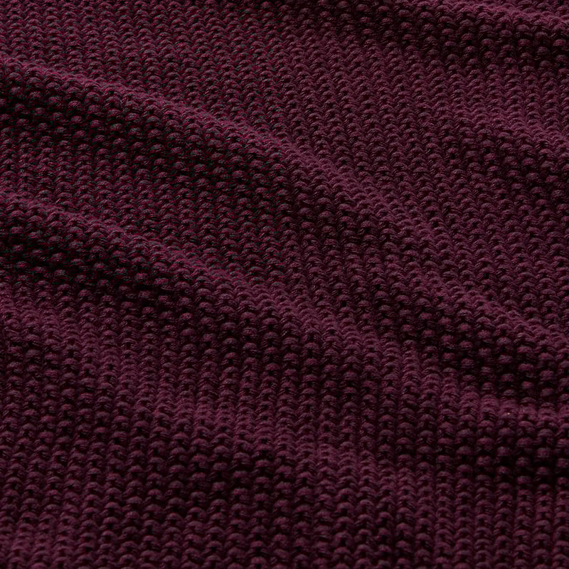Montroe Sangria Knit Throw