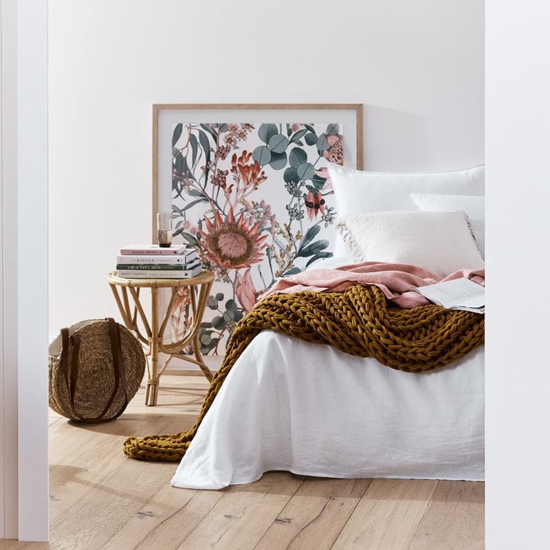 Newport Bronze Chunky Knit Throw