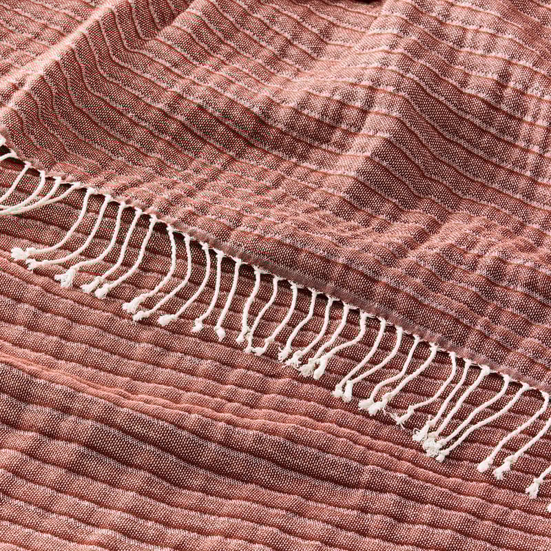 Portsea Rust Throw