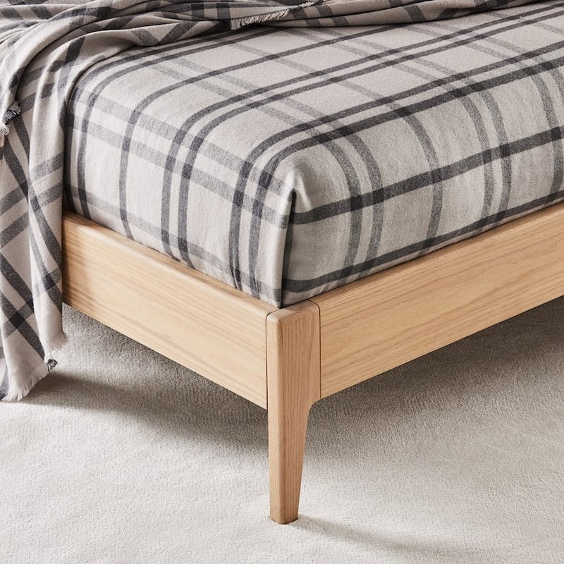 Australian Lambswool Natural & Grey Blanket