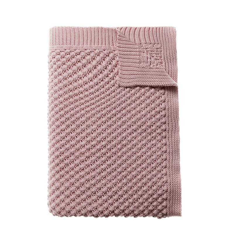 Popcorn Pink Throw