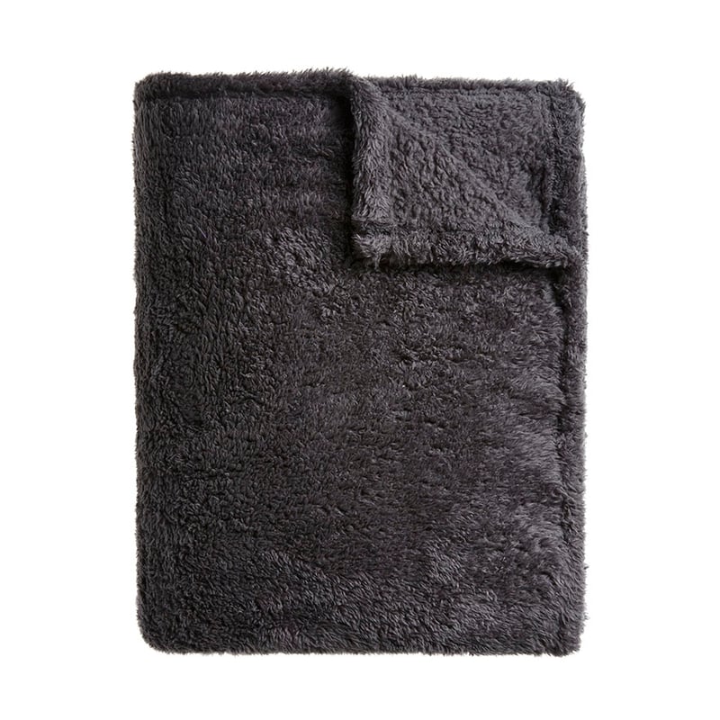 Teddy Coal Throw