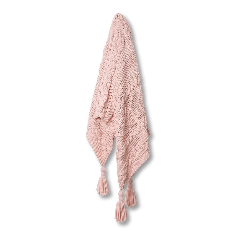 Harper Dusty Pink Throw