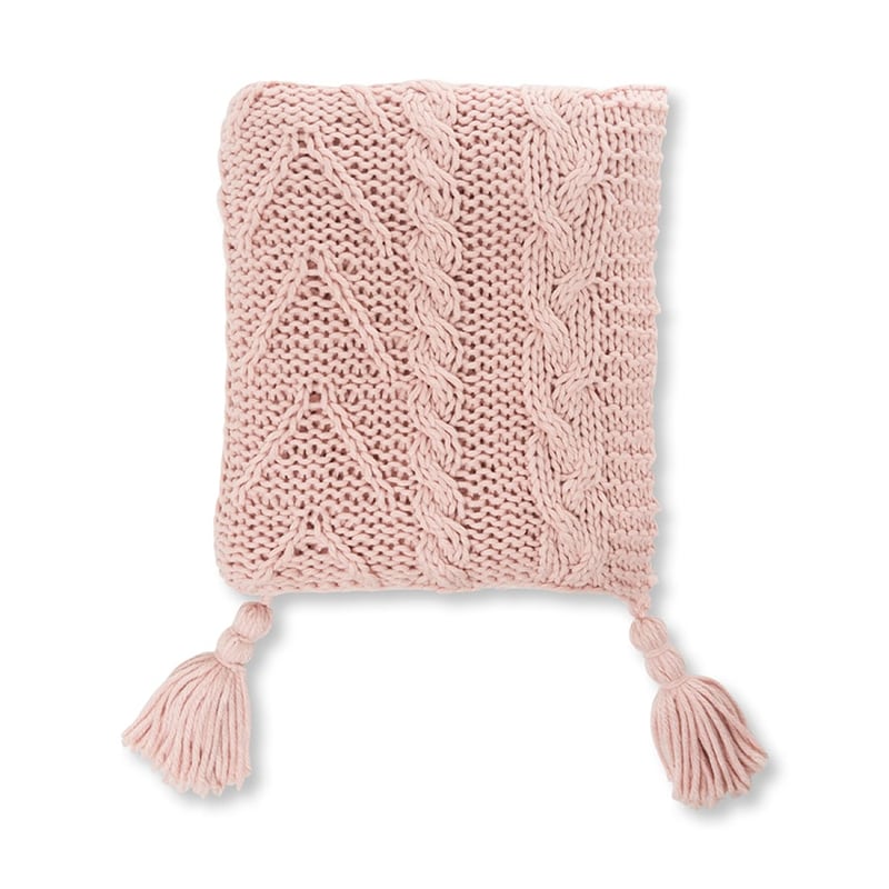 Harper Dusty Pink Throw