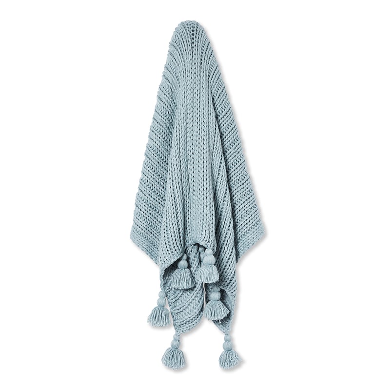 Piper Ice Blue Throw