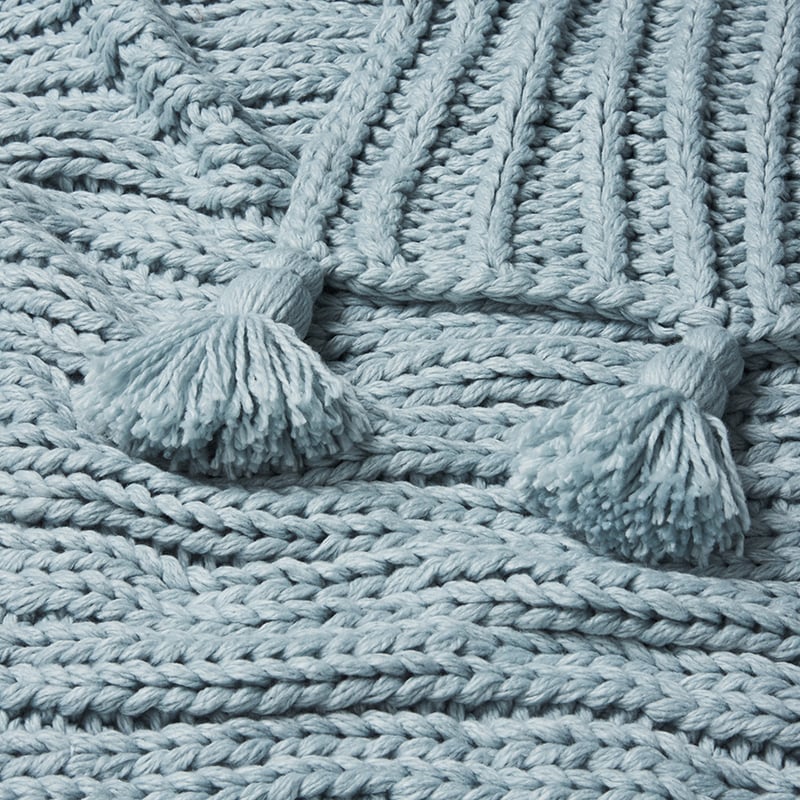 Piper Ice Blue Throw
