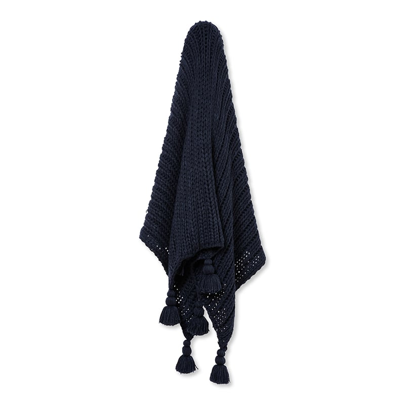 Piper Navy Throw