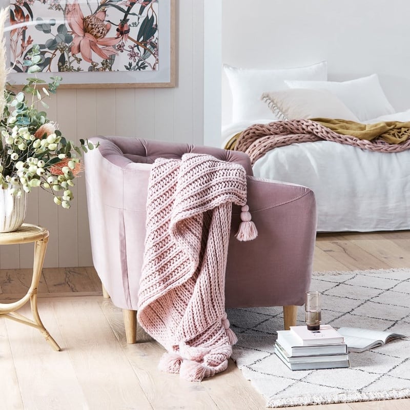 Piper Pink Throw