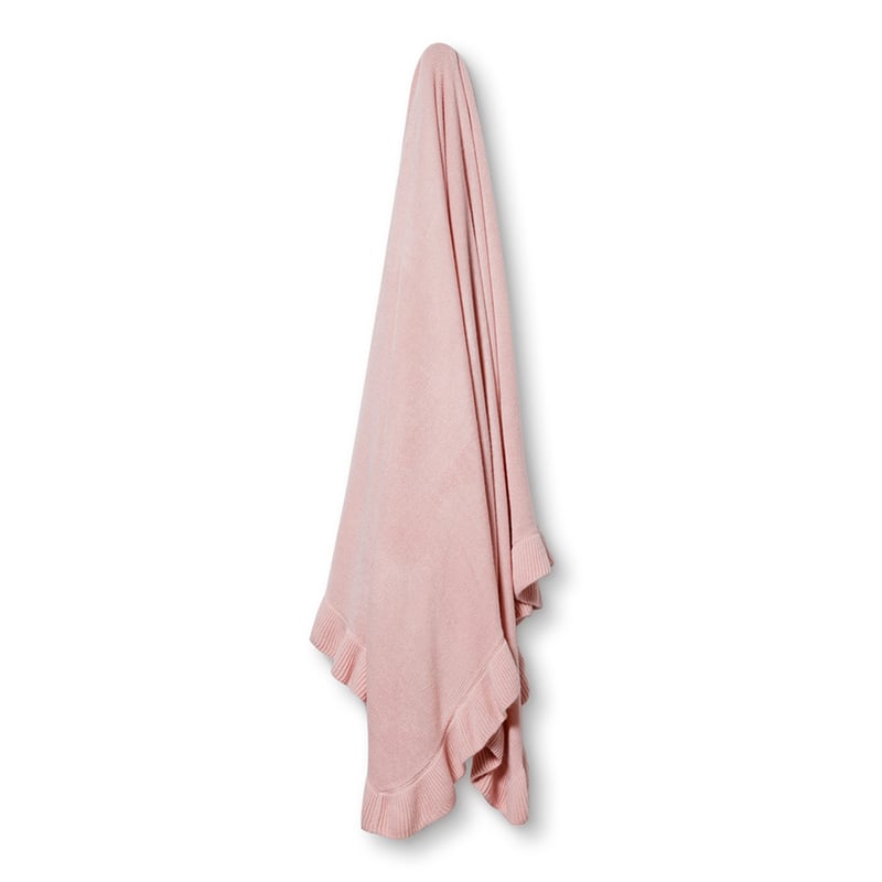 Rosie Pink Ruffle Throw