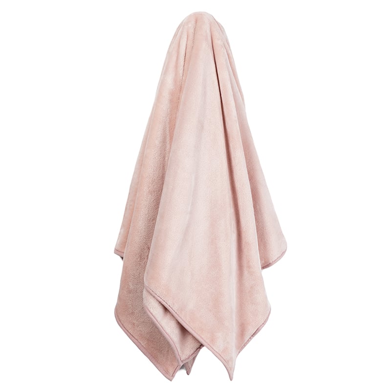 Ultra Soft Dusty Pink Throw