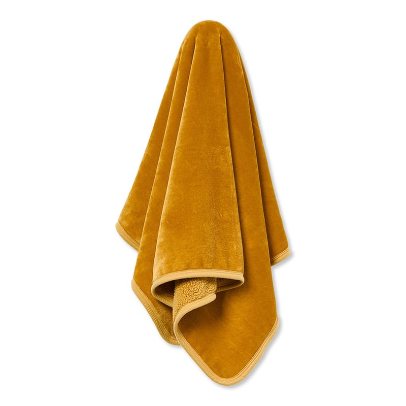 Sherpa Mustard Throw 