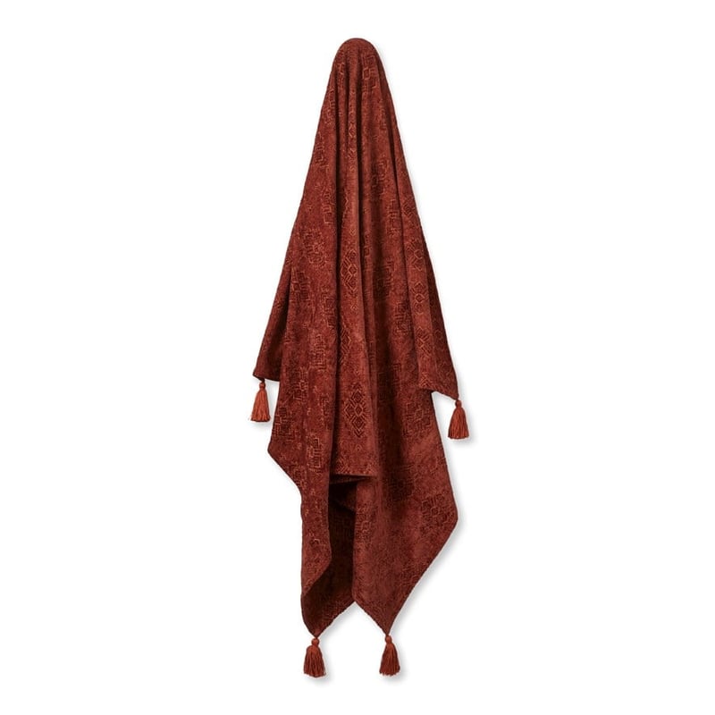 Marais Rust Bed Throw