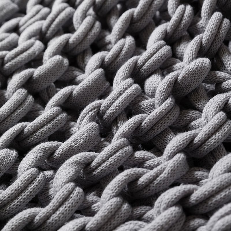 Zephyr Hand Knit Silver 