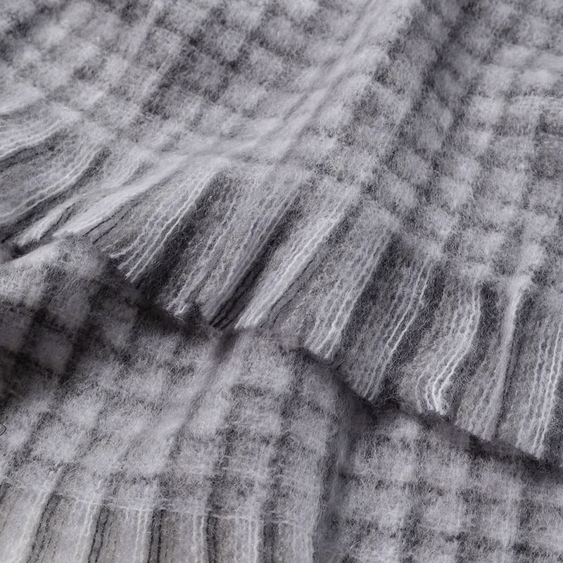 Mohair Cobweb Throw