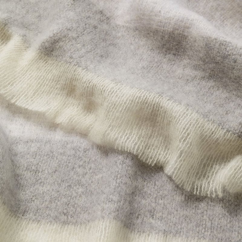 Mohair Mineral Throw