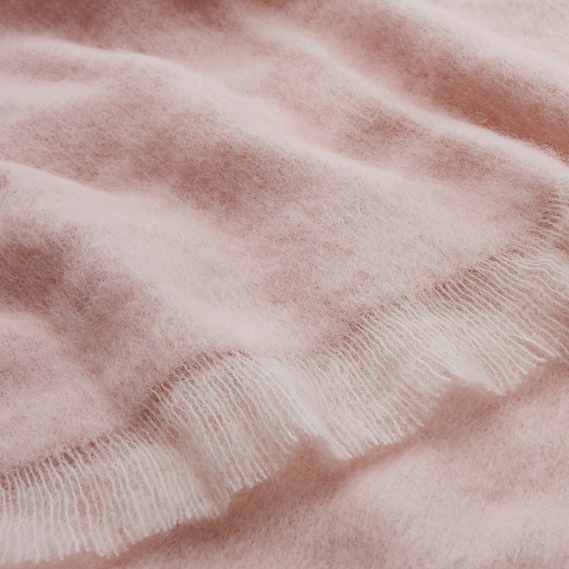 Mohair Pearl Throw