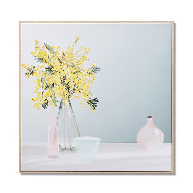 Still Life Yellow Wattle Wall Art