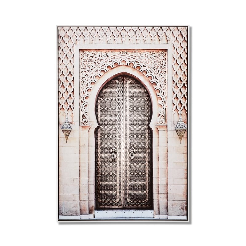 Moroccan Terracotta Moorish Arch Photography Wall Art