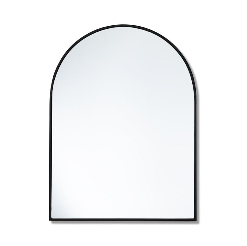 Horizon Black Arch Mirror